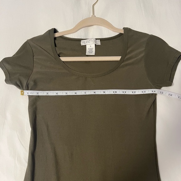 Planet Gold Shirt Dress - Picture 5 of 5